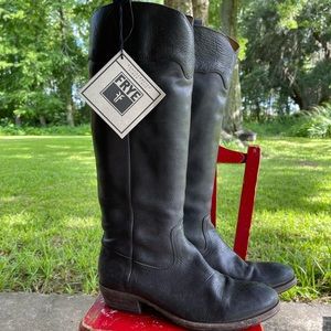 Frye Carson Lug Riding Boots